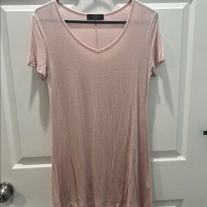 By Johnny Pink Fitted Short Sleeve T-Shirt